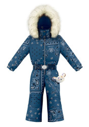 Poivre Blanc Joyce-Bbgl/P Ski Overall Paisley Blue