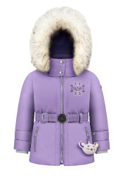 Dětská bunda Poivre Blanc June-Bbgl/A Synth. Down Ski Lavender Purple