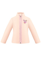 Dětská mikina Poivre Blanc Ruby-Bbgl Micro Fleece Jkt Baby Pink