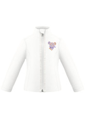 Dětská bunda Poivre Blanc Ruby-Bbgl Micro Fleece Jkt White