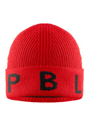 Poivre Blanc Bini-Jrux Knit Beanie Scarlet Red