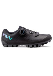 Cyklistické boty Northwave Hammer Plus Wmn Black/Iridescent