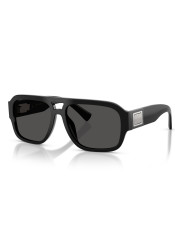 Sluneční brýle Dolce & Gabbana DG4506 501/8758 Black/Dark grey