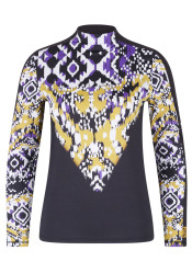 Dámský rolák Sportalm Holiday Print 250253 Black (59)
