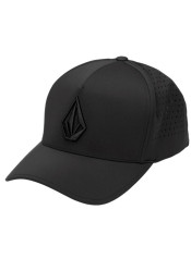 Pánská kšiltovka Volcom Stone Vented Adj Hat Black