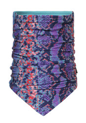 Dámský nákrčník Goldbergh Cobra Neckwarmer Snake Turchese