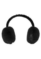 Dámské klapky Goldbergh Fluffy Earwarmers Black