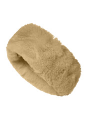 Dámská čelenka Goldbergh Froid Fluffy Headband Caramello