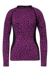 Dámské triko Goldbergh Feline Baselayer Long Sleeve Jaguar Carnivale