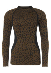 Dámské triko Goldbergh Feline Baselayer Long Sleeve Jaguar