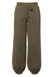 Dámské tepláky Goldbergh Glimpse Sweatpant Dark Olive Lurex Mela