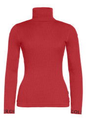 Dámský rolák Goldbergh Mira Long Sleeve Knit Sweater Flame