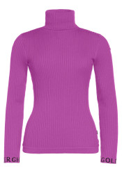 Dámský rolák Goldbergh Mira Long Sleeve Knit Sweater Viola