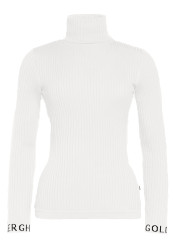 Dámský rolák Goldbergh Mira Long Sleeve Knit Sweater Cream