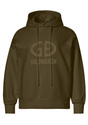 Dámská mikina Goldbergh Giorgia Hooded Sweater Dark Olive