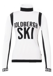 Dámský svetr Goldbergh Noemi Long Sleeve Knit Sweater White