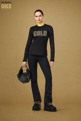 Dámské triko Goldbergh Aurea Long Sleeve Tee Black