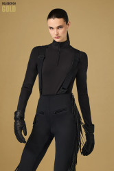 Dámské triko Goldbergh Rosalia Ski Pully Black