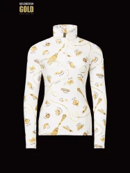 Dámské triko Goldbergh Farfalle Ski Pully La Pasta Dorata Cream
