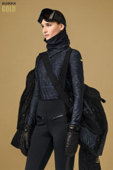 Dámské triko Goldbergh Fascino Ski Pully Lace Black
