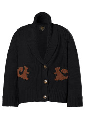 Dámský svetr Goldbergh Nora Cardigan Black