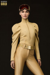 Dámský rolák Goldbergh Belleza Ski Pully Caramello