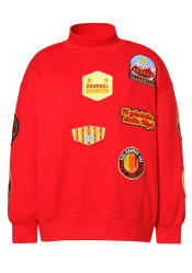 Dámská mikina Goldbergh Roma Turtle Neck Sweater Flame