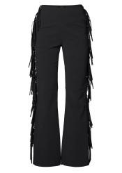 Dámské slim fit kalhoty Goldbergh Lina Pants Black