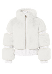 Dámská bunda Goldbergh Furry Ski Jacket Cream