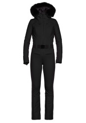 Dámská kombinéza Goldbergh Parry Long Ski Suit Faux Borde Black