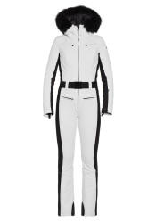 Dámská kombinéza Goldbergh Parry Ski Suit Faux Border White
