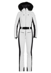 Dámská kombinéza Goldbergh Parry Ski Suit Faux Border White