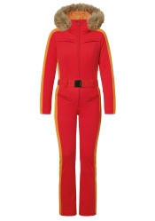 Dámská kombinéza Goldbergh Suvi Ski Suit Faux Border Flame