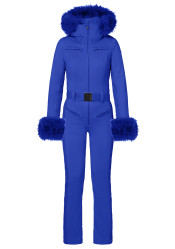 Dámská kombinéza Goldbergh Angele Ski Suit Faux Border Dazzling Blue