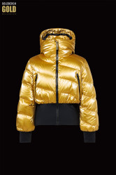 Dámská bunda Goldbergh Fusilli Ski Jacket Rich Gold