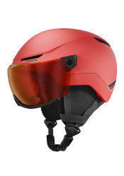 Dětská lyžařská helma Atomic REVENT VISOR JR Red
