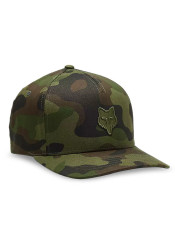 Pánská kšiltovka Fox Fox Head Flexfit Hat Green Camo