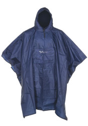 TRAUNSTEINSPORT Rain Poncho ONE navy