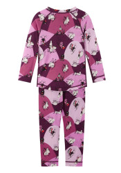 Set dětského funkčního prádla  Reima Moomin Trivsam Rose pink