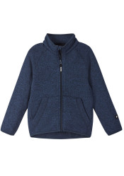 Dětský fleecový svetr Reima Hopper - Jeans blue