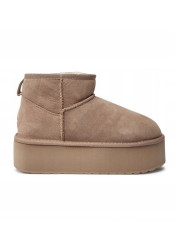 Dámské boty EMU Australia Stinger Micro Flatform Almond