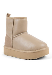 Dámské boty EMU Australia Stinger Mini Flatform Leather Sand