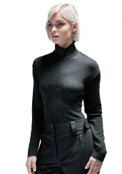 Dámský svetr Newland N4 6836/0015 Lady Half Zip Black