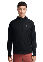 Pánská mikina On Running Climate Zip Hoodie, Black