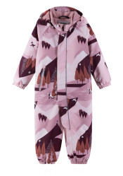  Dětská zimní kombinéza s membránou Reima Puhuri - Grey Pink 