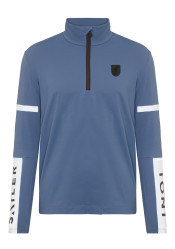 Pánská mikina Slim Fit Toni Sailer Pepe Men First Layer Blue Metal 175