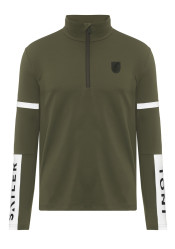 Pánská mikina Slim Fit Toni Sailer Pepe Men First Layer Dark Pine 637