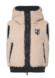 Dámská bunda Loose Fit Toni Sailer Jetti W Vest Light Sand 902