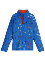 Dětská mikina Spyder 38Y013501-CBF International 1/2 Zip, Cobalt Fries