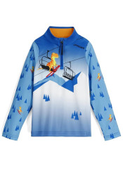 Dětská mikina Spyder 38Y013501-CTT International 1/2 Zip, Cobalt T-Rex